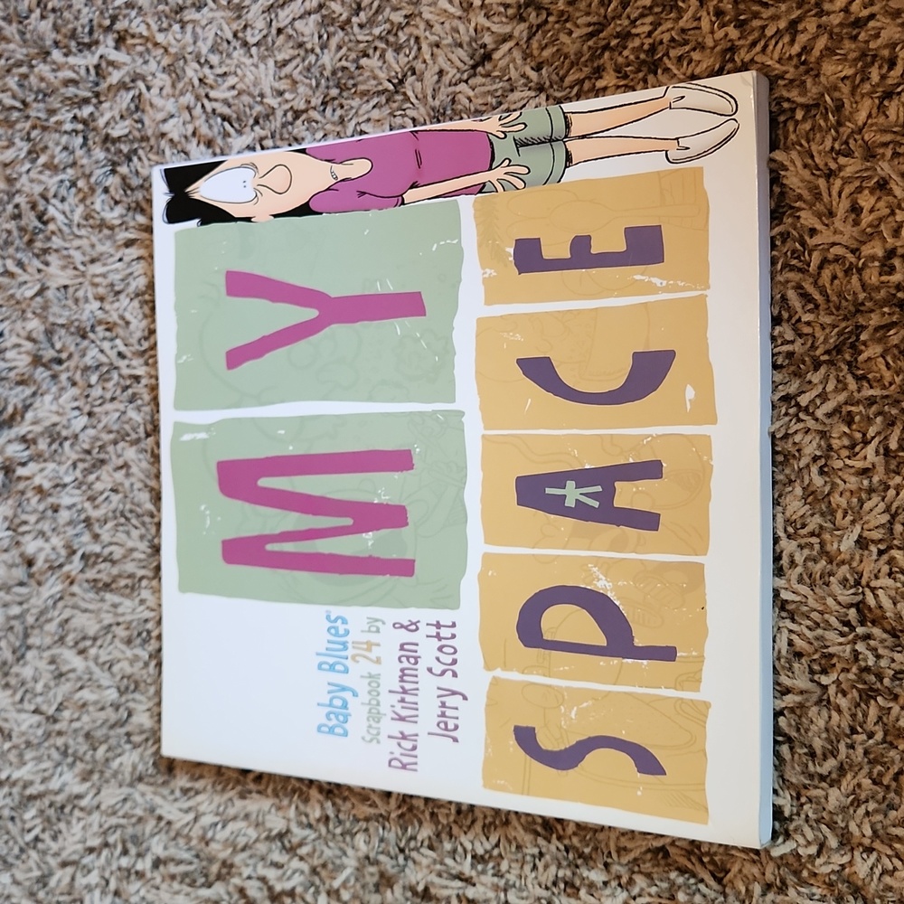 Baby Blues 24 Scrapbook - My Space comic strip book